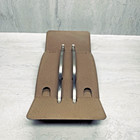 Vintage Rolodex V-file Jr Brown Metal Card File Organizer