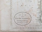 1795 Mathew Carey South America Map Antique Original Guthrie Geography