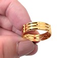 Atlantis Ring 14k Gold Sterling Silver Talisman Egyptian Amulet Handcrafted Usa