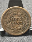 1846 Braided Hair Large Cent Free Shipping Usa Coin