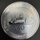 2017 Canada 1 Oz Silver  5 150th Anniversary Voyageur Bu