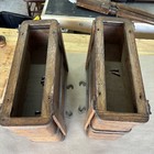 Vintage Singer Treadle Sewing Machine Cabinet Drawers Set Primitive Oak Wood