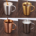 Double Wall Stainless Steel Coffee Mug Travel Tumbler Coffee Jug Milk Tea Cups