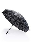 Misty Harbor Automatic Open Two Person Rain Umbrella Black Camo polyester