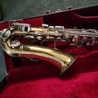 Alto Saxophone Buescher With Case Good Working Condition  From 1965