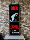 Vintage Orval Trappist Beer  Heavy Metal Sign -xxxl  118x40 Cm 