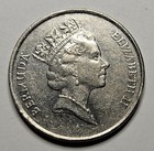 1994 Bermuda 25 Twenty Five Cents - World Coin - British Overseas Territory
