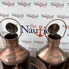 Port   Starboard Lanterns  Antique Brass Finish  Nautical Oil Lamps  Ship Lights