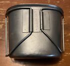 Us Military Surplus 1-quart Metal Canteen Cup W  Butterfly Wire Handle Gc
