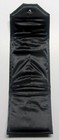 Novel Box Black Leatherette Jewelry Pearl Folder Organizer Satin Interior 8 5x6