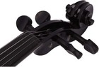 Acoustic Violin 4 4 full Size  Black violin Kit W case  Bow  Rosin  Adults Teens
