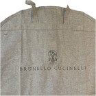 Brunello Cucinelli Garment Travel Bag 21 x35  With Zipper New