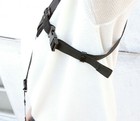 Quick Rapid Single Shoulder Sling Black Belt Black Strap For Dslr Digital Camera