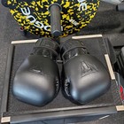 Title Boxing Black Blast Hook And Loop Training Gloves - Black