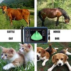 Vet Ultrasound Scanner Portable Machine W 3 5mhz Probe For Pet Farm Animals