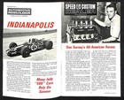  inside The Indy 500  Booklet C1969 8pp - Ims Indianapolis Race Racing Sunnen