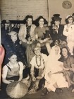 Rare Antique Photo Dated 1929 Office Halloween Party Indian Motorcycle Company