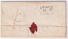 Austria 9 Kreuzer Minr  5 Used Letter Carlsbad-magdeburg Mail L3 Leipzig 1853