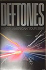 Deftones 2025 Tour Autographed Poster 24x36 Foil Litho- 407 1326- Rare Authentic