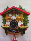 Bavarian House decorative German Cuckoo Clock Decor magnet Girl On Rope swing