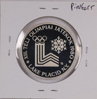 1980 Hungary 200 Forint Xiii Winter Olympics Lake Placid Proof Silver Piedfort