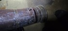 Vintage Antique Dutch Copper Brass 5 Kan Umbrella Stand Cane Holder Floor Vase
