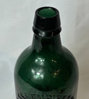 Antiq Congress   Empire Spring Water Bottle Emerald Green Glass Mineral Finish