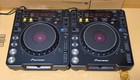 Pioneer Dj Cdj-1000mk2 Cd mp3 Player Black Pair With Power Cable - Tested