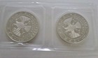 Russia 3 Rubles 2015  spmd george Victorius silver 1oz  Bank Packaging lot 2 Pcs