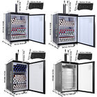 Vevor Beer Kegerator Draft Beer Dispenser Full Size Keg Refrigerator 1   2 Tap