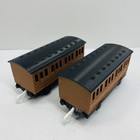 Thomas   Friends Trackmaster Brown  Passenger Coach Train    two   Custom Made