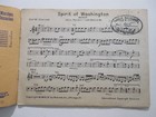 Vintage Old Glory March Folio Sheet Music Second Bb Cornet Solo By Rubank  Inc 