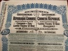 China 1913 Super Petchili Lung Tsing U Hai Railway 20 Sterling Gold Bond Loan