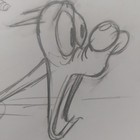 Weekend Pussy Hunt Original Animation Storyboard Art By Jim Smith Spumco - Coa