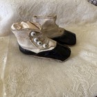 Original Antique Victorian Children   s Shoes Boots Side High Button Up Leather