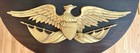 Sexton Usa Vintage Gold Brass Color Metal American Bald Eagle Large Wall Hanging