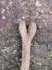 Vintage Early Small Crowbar Pry Bar Puller  Found In Maine Barn