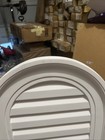 Ekena Millwork 14 w X 31 h Cathedral Urethane Gable Vent Louver  Non-functional