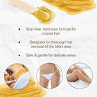 Gigi Brazilian Body Hard Wax For Hair Removal  Non-strip For Coarse Hair  Ideal