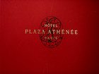 Hotel Plaza Athenee Paris Charming Elegant 6 X 8 1 4 Inch 24 Page Brochure