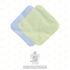 Bath Hooded Towels   Washcloths Set For Babies  2 Hooded Terry Bath Towels      