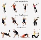 Home Gym Suspension Resistance Strength Training Fitness Straps Workout Trainer