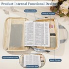 Bible Cover Case For Women Large Bible Bag Carrying Case Study Supplies Acces   