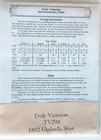 Truly Victorian Sewing Pattern Tv298  1892 Umbrella Skirt Sizes Xs-xxl Uncut
