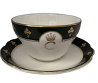 Vintage Claridge s Hotel London Exclusive Royal Doulton Logo Teacup   Saucer