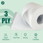 Bamboo Flushable Extra-large Adult Wipes   Toilet Paper Bundle   4 Packs Of 48 U