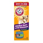  2 Pack  Arm   Hammer Double Duty Cat Litter Deodorizer And Pet Odor Eliminator 