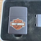 Zippo Lighter Harley-davidson Hd160 W  Money Clip Gift Set Original Tin   Box