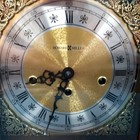 Howard Miller Wood Mantle Clock Chimes   Key 354 525 Works  Please See Listing 