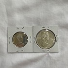 1965 50 Cents Canada 1965 One Dollar Silver Coins
